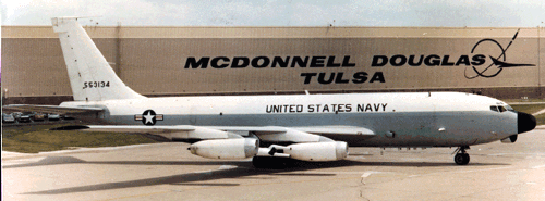 KC 135 Aircraft on the ground